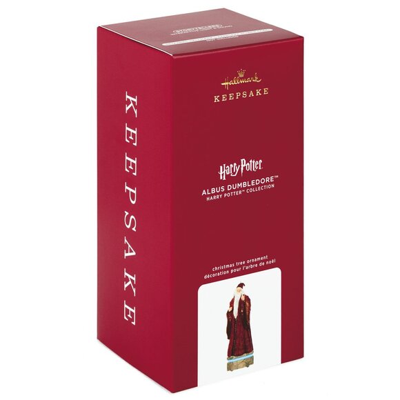 New! Albus Dumbledore Storytellers Hallmark Ornament Harry Potter Hogwarts - Picture 1 of 5